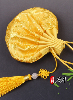 龙纹织锦缎古风香囊挂件荷包袋
