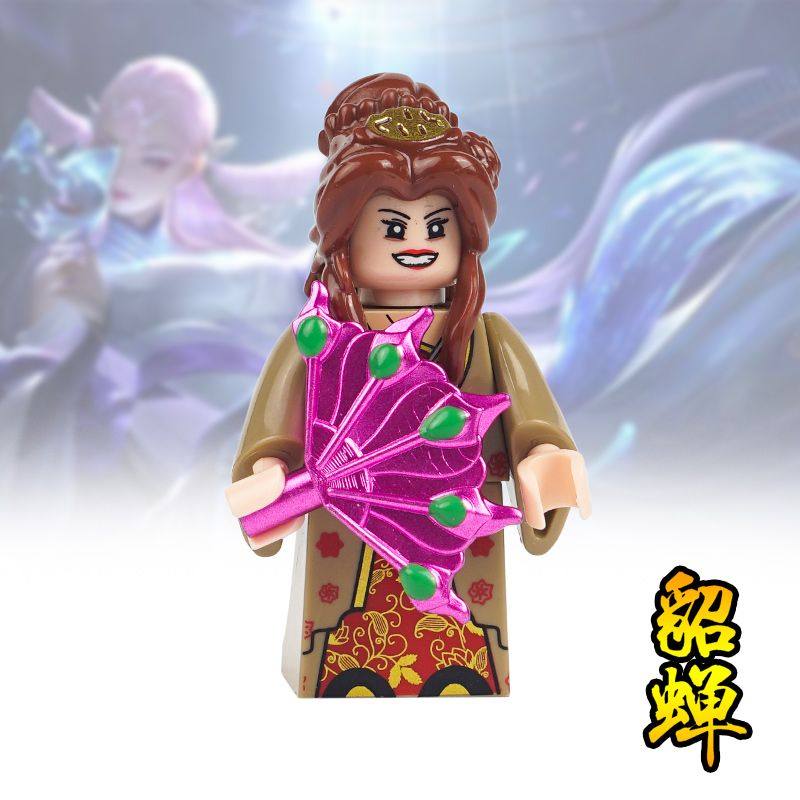 三国积木赵云关羽张飞士兵人仔男孩玩具6-12生日儿童拼图礼物,淘宝优惠券,粉丝福利购,淘宝优惠卷