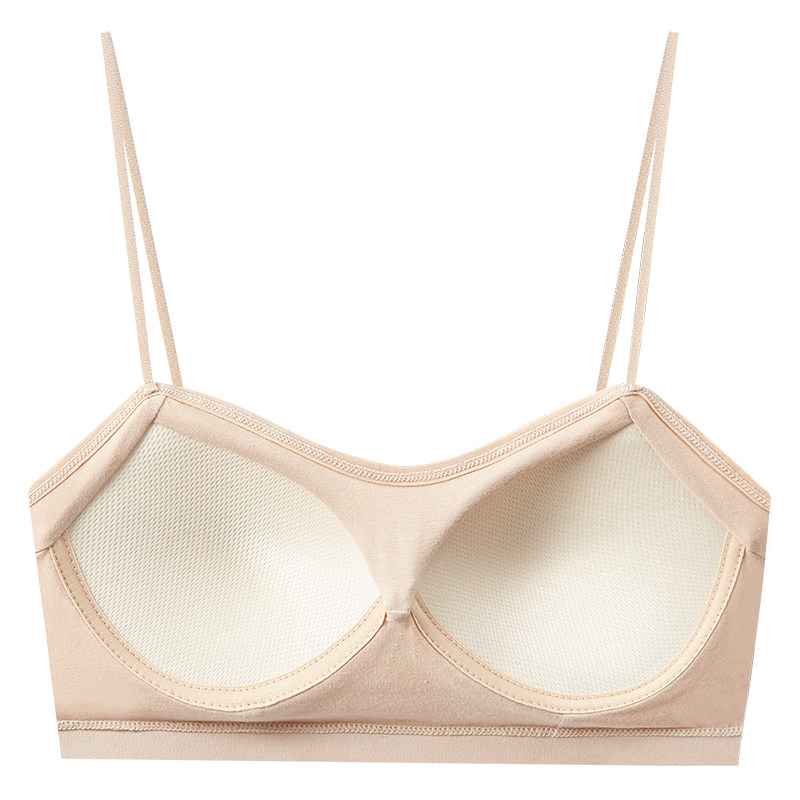 运动防下垂防震抹胸聚拢薄少女内衣 蓓莱芬少女文胸