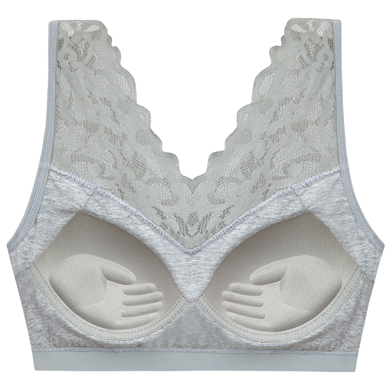 蕾丝美背吊带一体聚拢防下垂抹胸 蓓莱芬抹胸