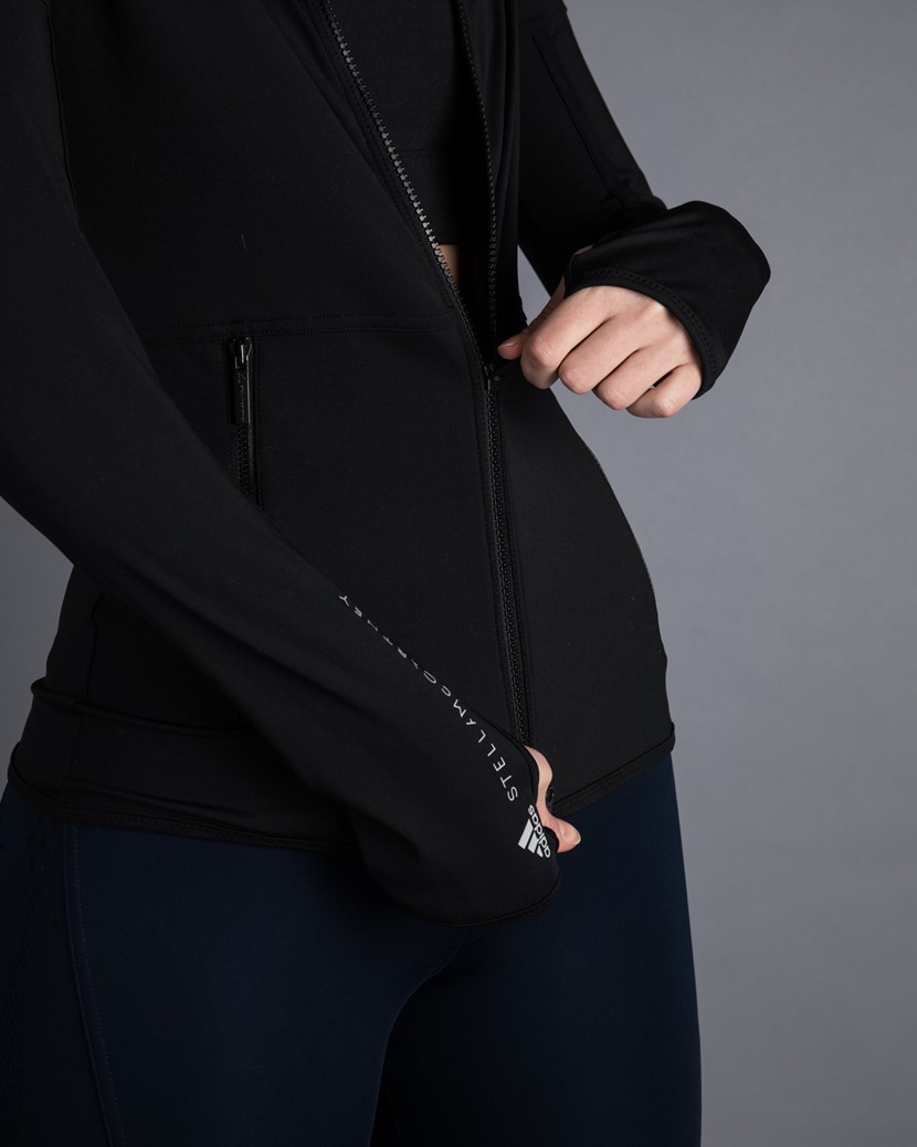 ADIDAS STELLA McCARTNEY aSMC 女子显瘦跑步紧身上衣外套 CF4172 - 图0