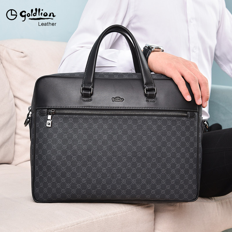 金利来手提包休闲商务2022公文包 金利来若羽男士包袋