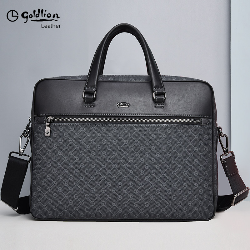 金利来手提包休闲商务2022公文包 金利来若羽男士包袋