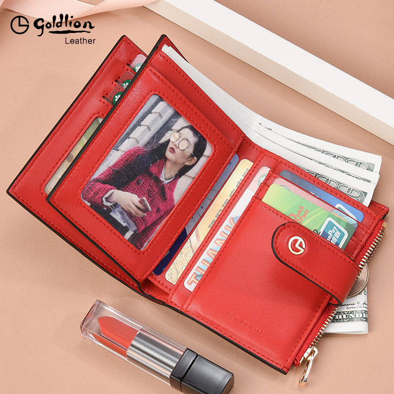 金利来女士短款2020新款时尚零钱包 金利来若羽钱包