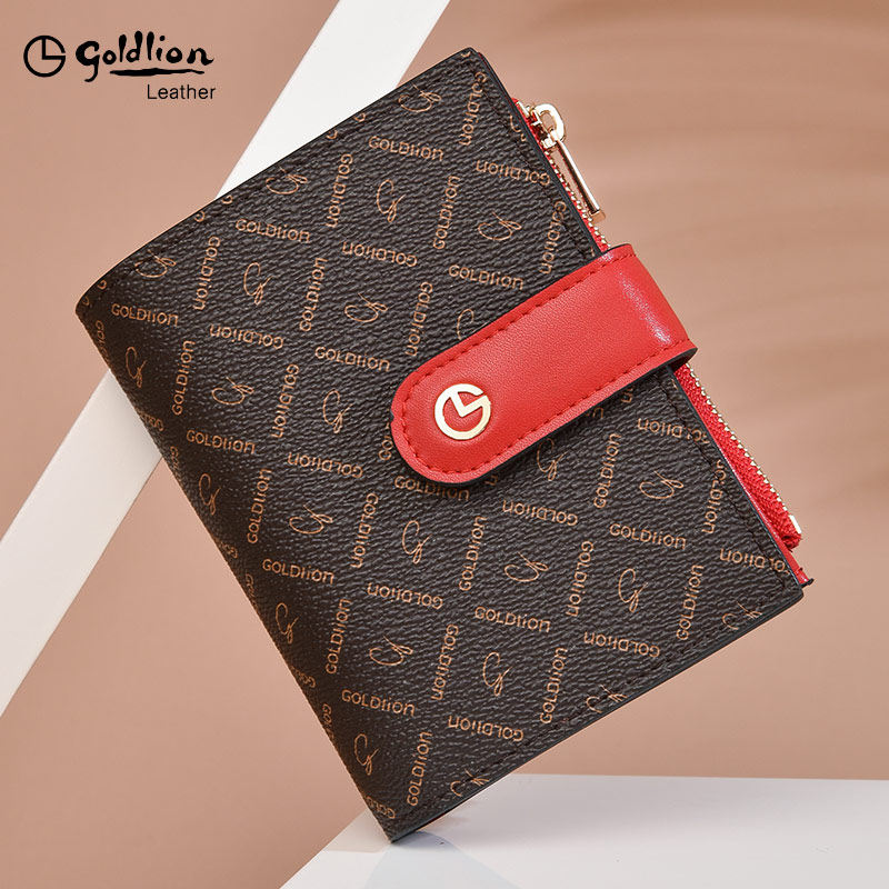 金利来女士短款2020新款时尚零钱包 金利来若羽钱包