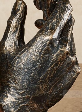 纽约下城公园美式风写实桌面摆件