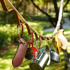 Крючки для палатки 户外挂绳晾衣绳露营杂物挂件皮革pu天幕配件餐具挂绳收纳绳加长