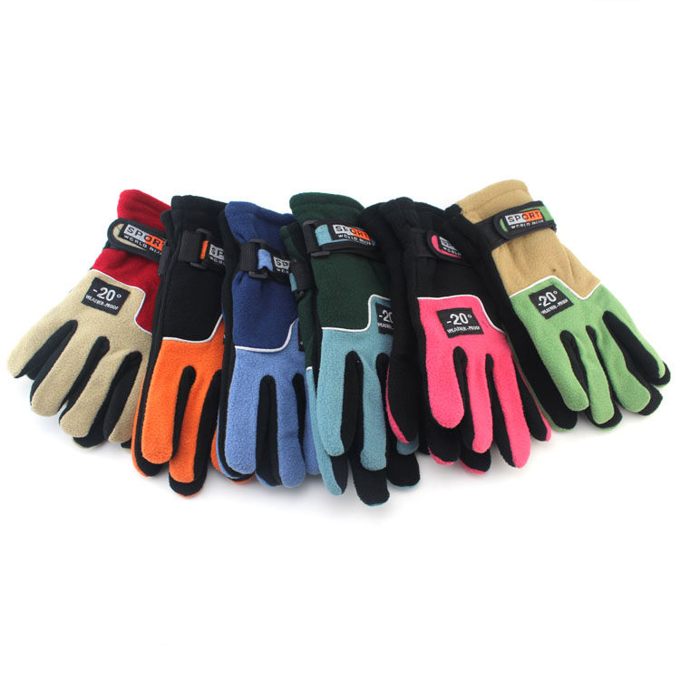 摇粒绒男式手套 抓绒保暖手套 骑车防冻户外登山防风割手套女士,淘宝优惠券,粉丝福利购,淘宝优惠卷