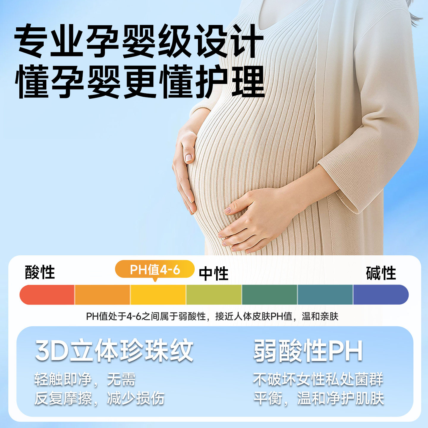 孕妇专用护理纯水湿巾可擦私处经期洁阴湿纸巾私处清洁大包装湿巾,淘宝优惠券,粉丝福利购,淘宝优惠卷