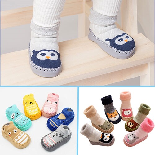 婴儿鞋子软底学步秋季宝宝小童袜子鞋防滑学步鞋秋儿童春秋不掉鞋