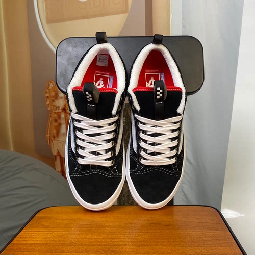 VANS范斯SKATE OLD SKOOL36黑白低帮男女专业滑板鞋VN000D5RBA2 - 图2