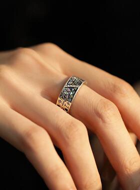 黑热卖智能跨境智能科技指环血压监测指环睡眠血氧计步心率运动