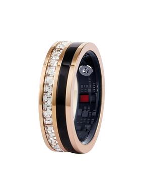 蓝牙监测智能戒指新品血氧数据戒指运动饰品跨境健康睡眠防水心率