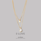 Tide, ретро ожерелье, свитер, подвеска, простой и элегантный дизайн, изысканный стиль