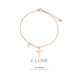 Tide, ретро модный браслет на ногу, аксессуар, простой и элегантный дизайн, популярно в интернете