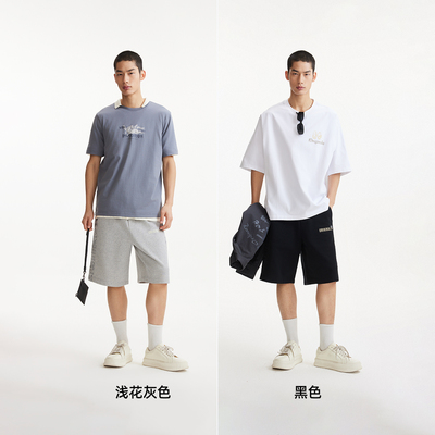 杰克琼斯凉感男夏新款宽松卫裤
