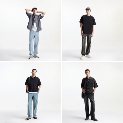 【凉感】杰克琼斯男装春季新款松