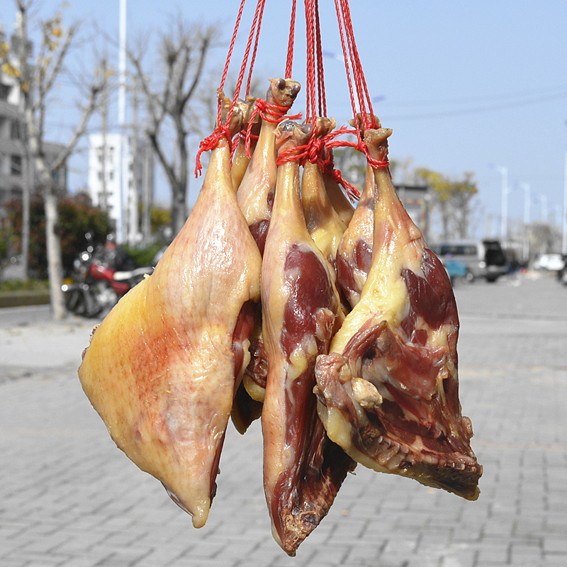 10只江西腊鸭腿板鸭腿传统手工自制腌制1只风干鸭腿特产咸鸭腿-图1