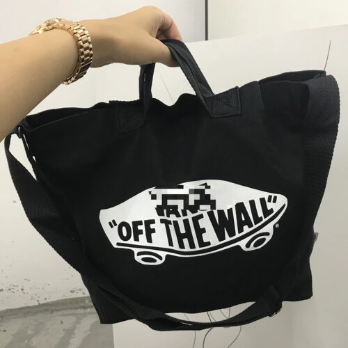 杂志附录 新款高质量斜挎包 大容量学生子母包 帆布包两件套 - 图0