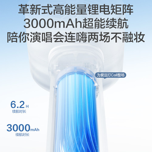 艾美特迷你小风扇手持桌面暴力风扇USB充电风扇小型风扇f1 - 图3
