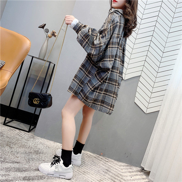 ins潮超火长袖2020年新款韩版衬衫 卡萱儿衬衫