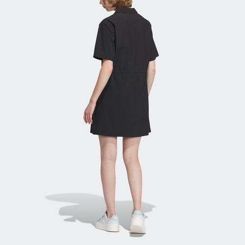 Adidas/阿迪达斯正品LT DRESS女子运动翻领短袖连衣裙IP2199 - 图1