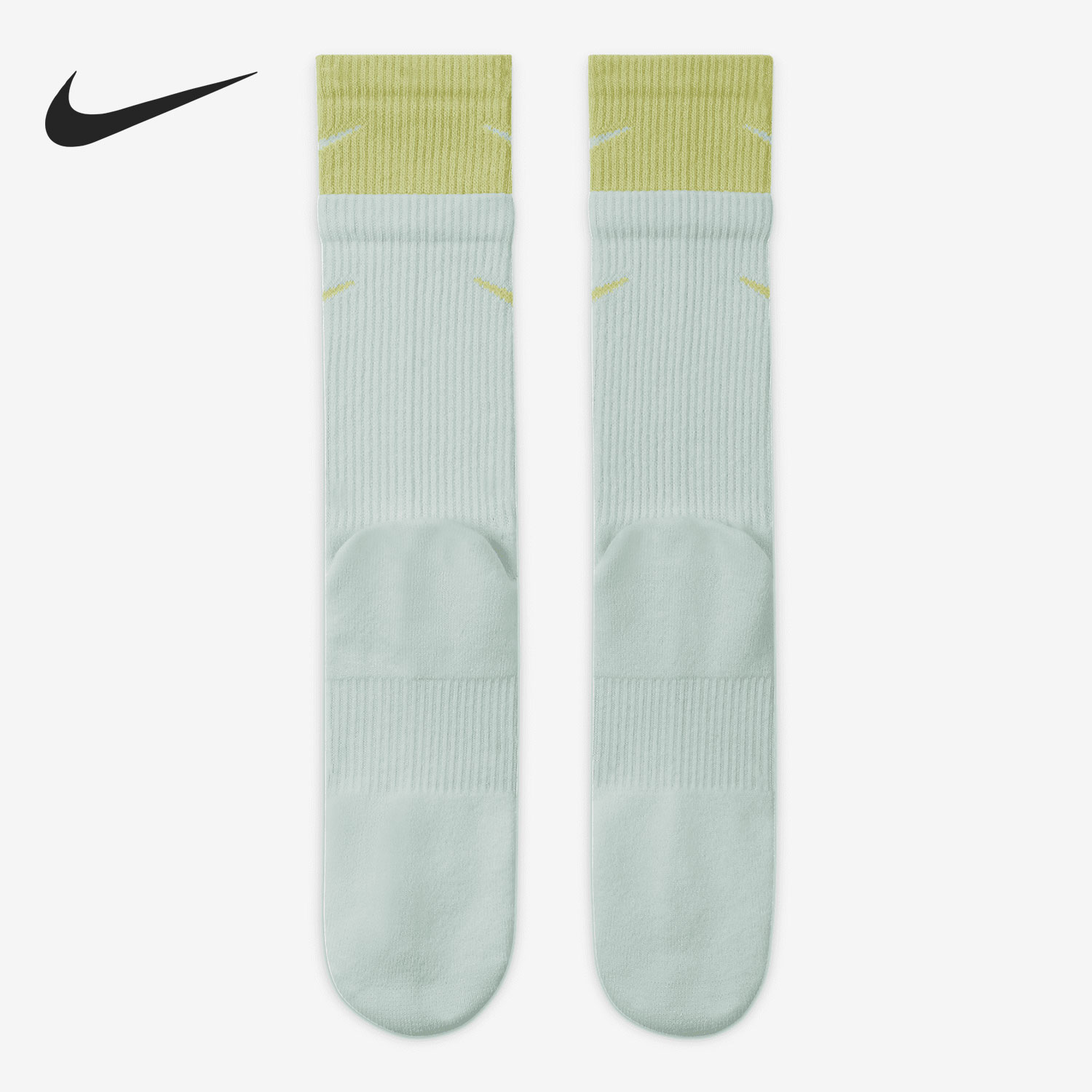 Nike/耐克正品新款拼接撞色男女夏季训练运动袜 DD2795-330 - 图1