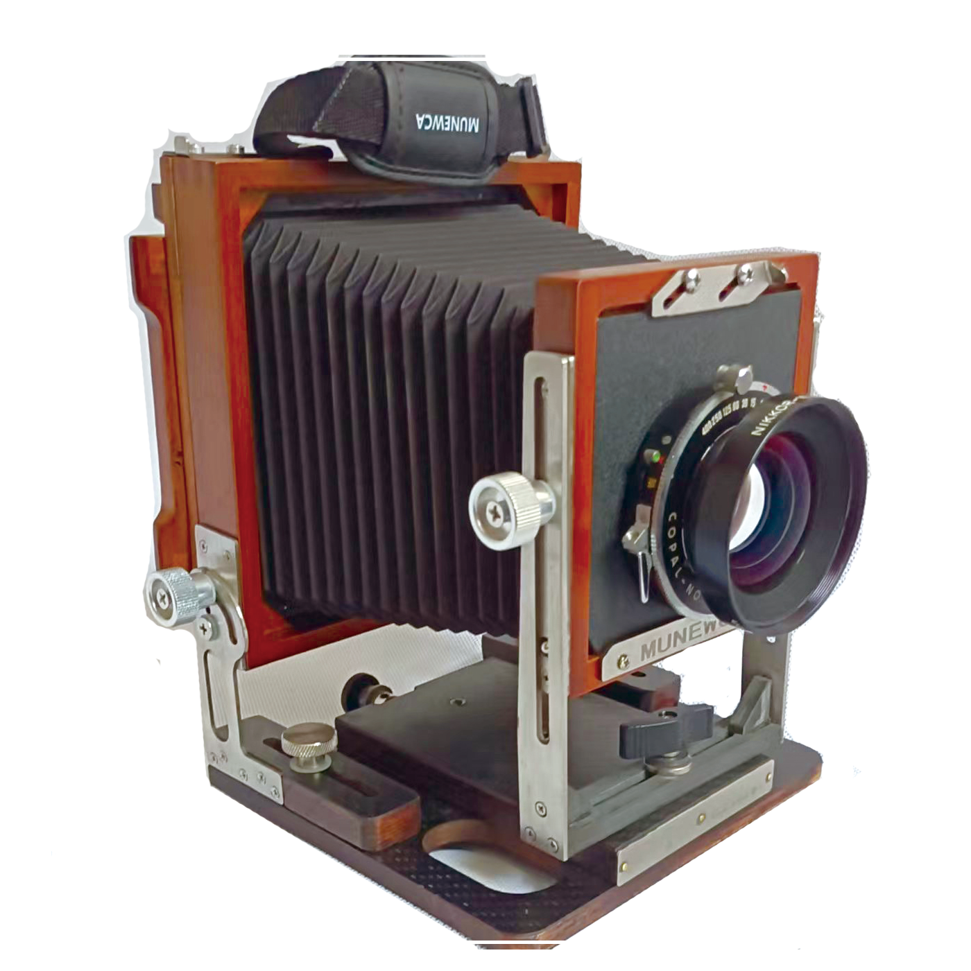Munewca 木牛大画幅相机 4X5 8X10 全系列双轨技术相机可折叠包邮 - 图3
