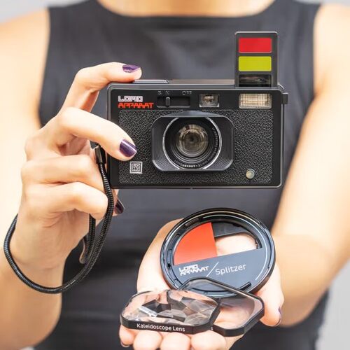 lomo傻瓜相机 LomoApparat 阿帕赫 复古生日礼物21mm广角胶片相 - 图2