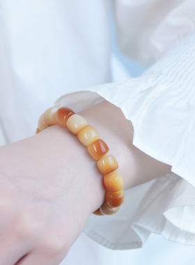 天然菩提文玩手串学生盘玩手串