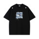 STA flagship store patch embroidery ແຂນສັ້ນຜູ້ຊາຍແລະແມ່ຍິງ summer ຄົນອັບເດດ: ຍີ່ຫໍ້ອາເມລິກາ retro heavyweight pure cotton couple loose t-shirt