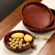 Bamboo weaving Chinese antique old basket snack nuts