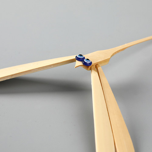 纯手工制作平衡竹蜻蜓 创意家居工艺品摆件装饰品 怀旧童年玩具 - 图2