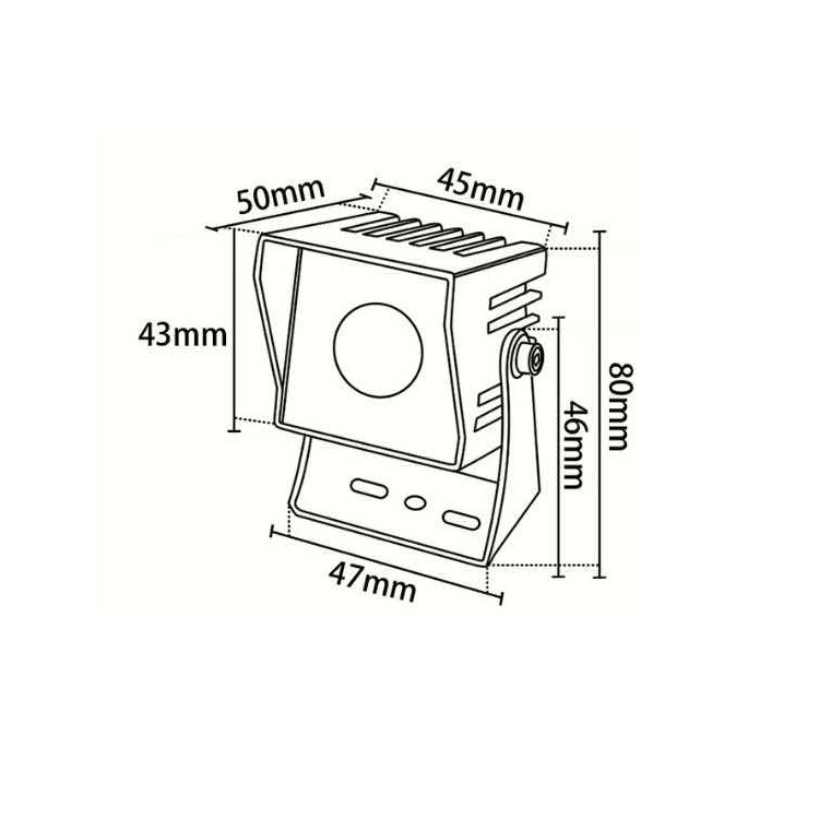 小型led投射灯 单颗1W迷你投光灯 户外亮化文旅工程防雨小射灯,淘宝优惠券,粉丝福利购,淘宝优惠卷