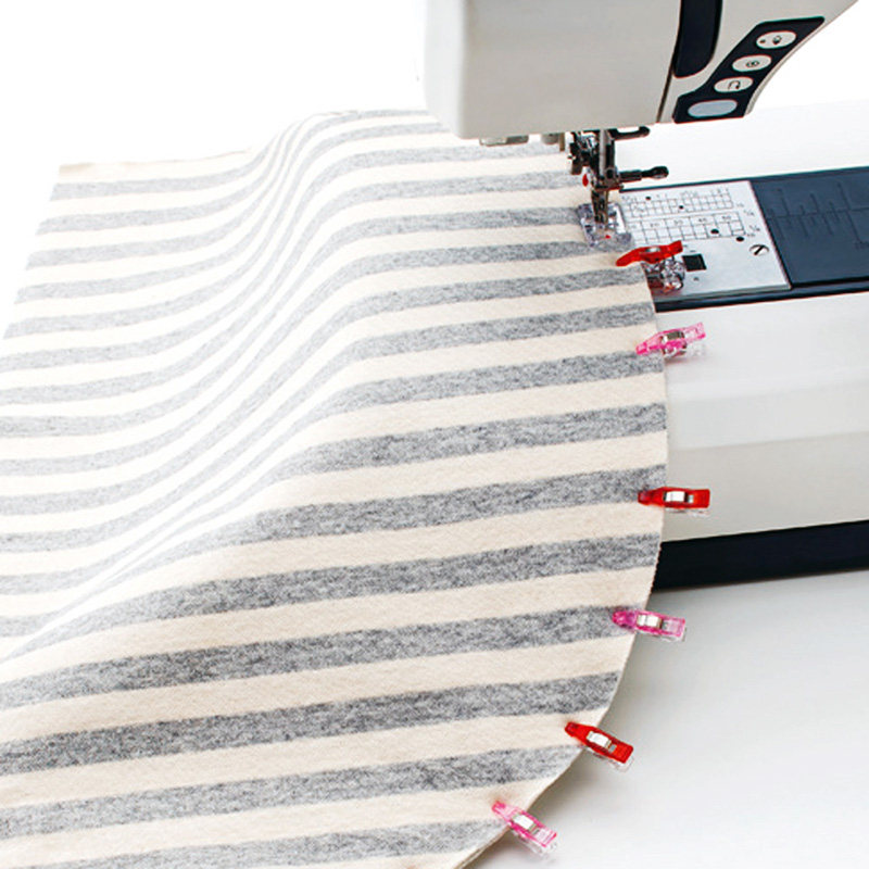 日本可乐clover缝纫用固定塑料夹子 拼布夹包边定位夹22-736/737,淘宝优惠券,粉丝福利购,淘宝优惠卷