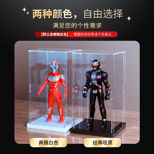 川帝亚克力展示盒防尘罩手办模型收纳盒玩具高达积木罩子定制 - 图2