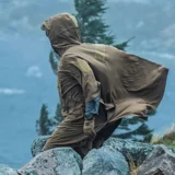 Тактический дорожный дождевик, водонепроницаемый плащ, США