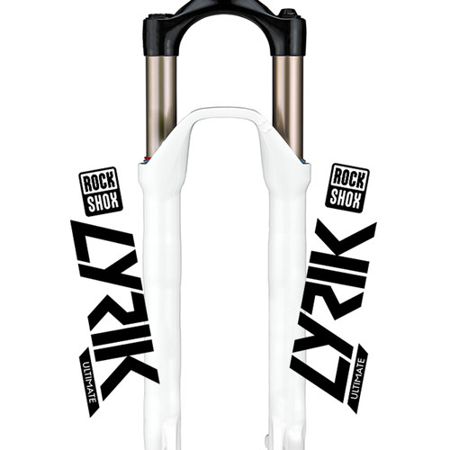LYRIK ULTIMATE前叉贴纸山地车单车贴定制反光防水个性自行车MTB - 图3
