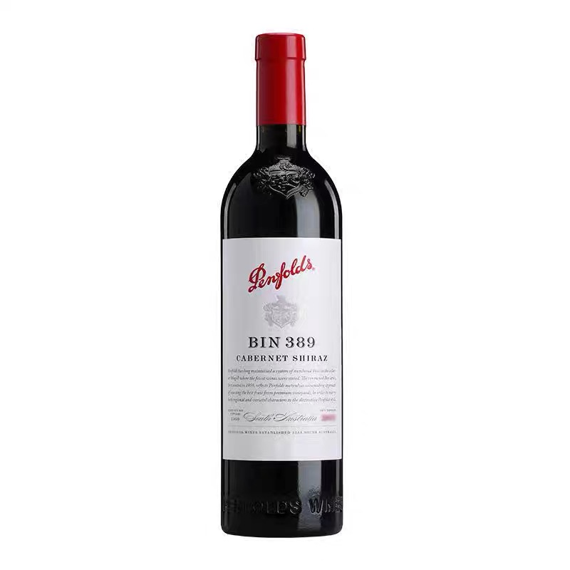 澳洲奔富BIN389红酒原瓶进口木塞赤霞珠干红葡萄酒Penfolds750ml - 图0