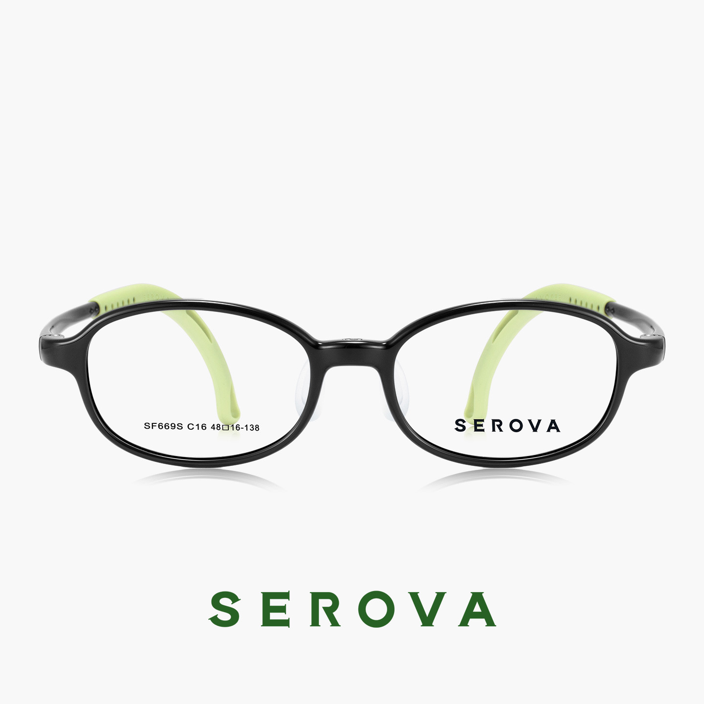 SEROVA施洛华小豆芽系列儿童青少年学生超轻近视眼镜框架款SF669S - 图0