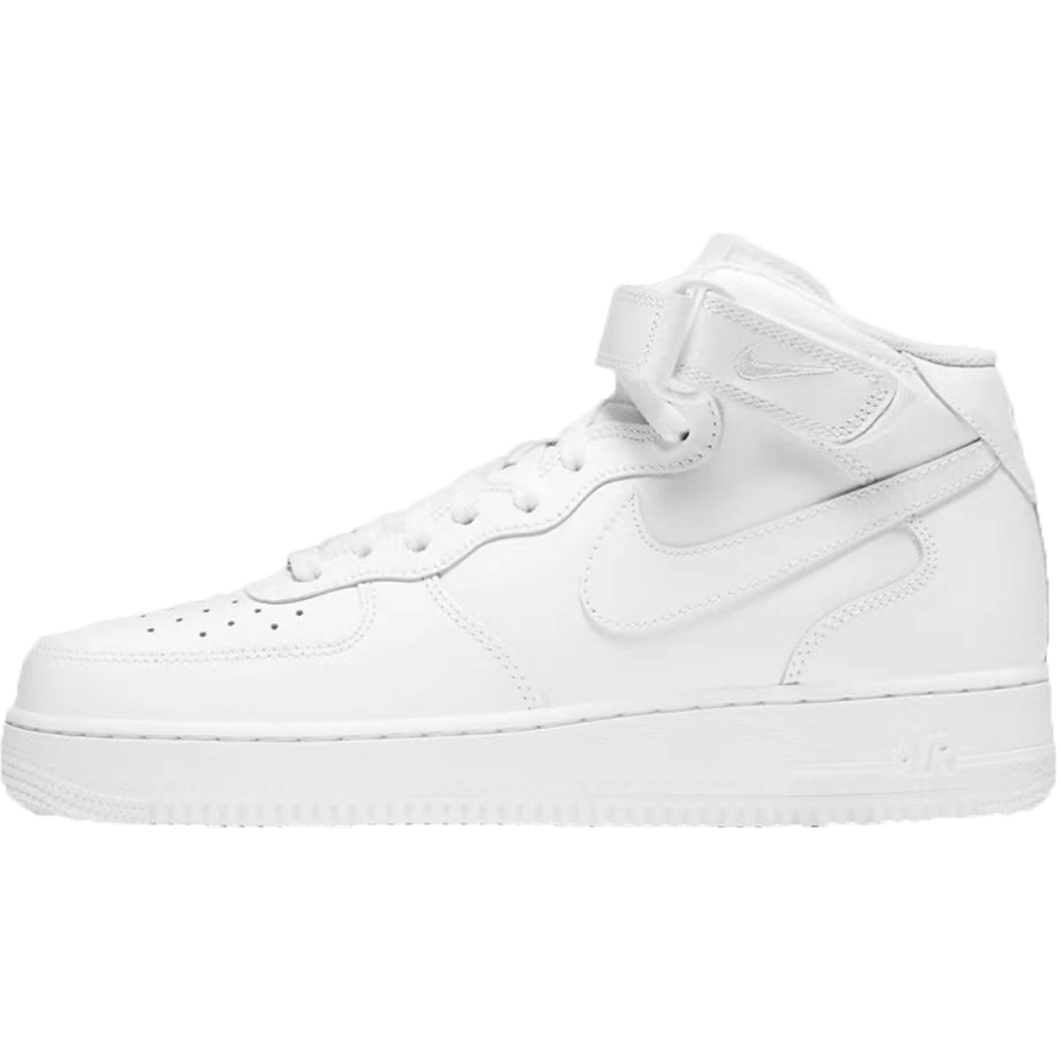 乐积运动 Nike Air Force 1 AF1 纯白中帮空军一号板鞋CW2289-111 - 图3