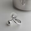 Women's simple niche design open ring