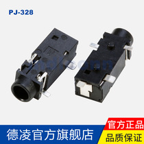 PJ-328 socket SJ-3524-SMT-TR 3 5mm headphone call socket audio jack patch