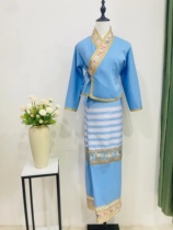 Clothes New Xishuangbanna Dai ethnic costumes traditional daily working dress