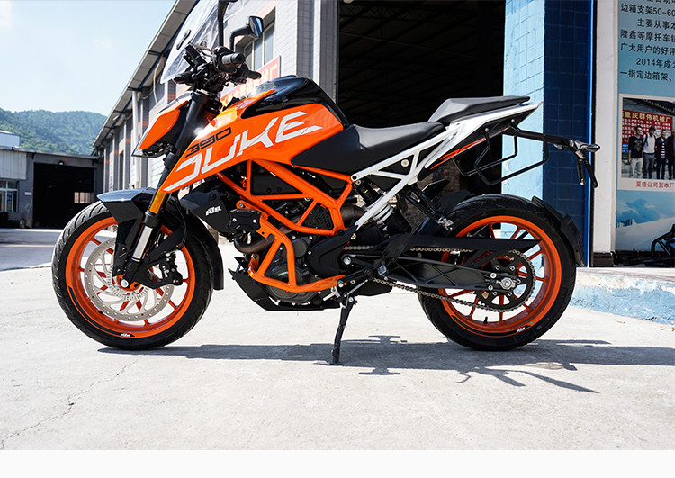 适用于进口新款KTM250/KTM390摩托车保护杠保险杠前护杠防摔杠 - 图2