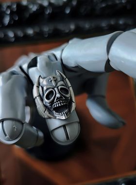 卡赞KAZANKOORI JOJO奇妙冒险杀手皇后枯萎穿心攻击开口戒指