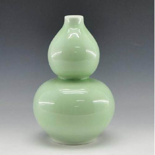 景德镇陶瓷器青釉仿古花瓶客厅家居装饰客厅电视柜工艺品摆件赏瓶 - 图2