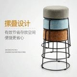 Косметическое стул бар бар -стул Tieyi круглый стул парикмахерский стул Файм