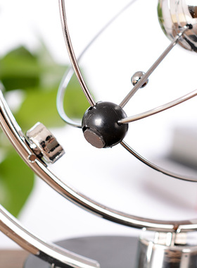 天体轨道旋转磁性欧式风物理模型