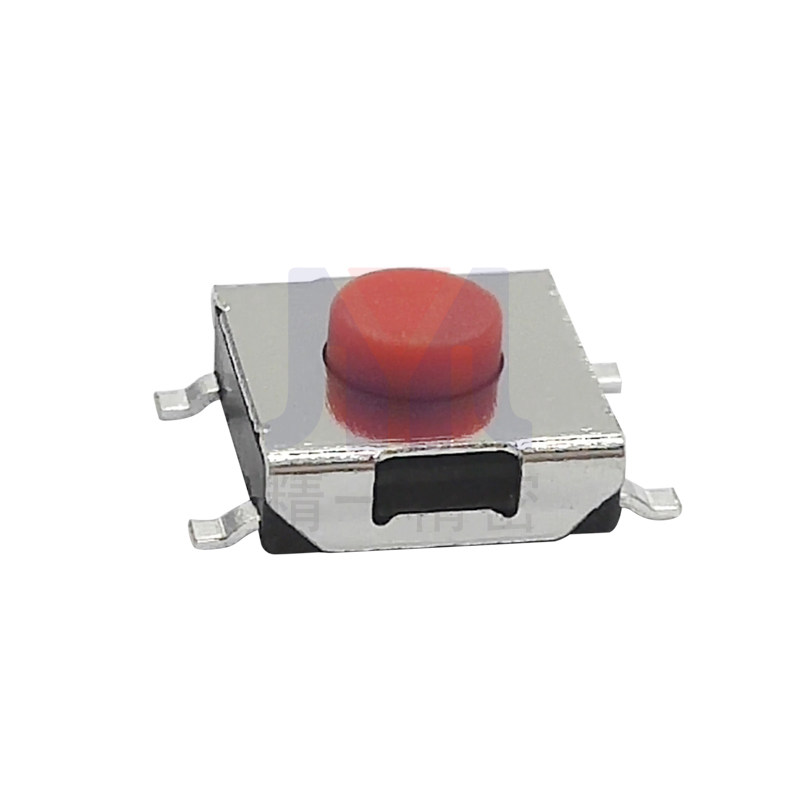 轻触开关红钮贴片6*6*2.5H 3.1 4.3 3.5H4脚贴片微动按键按钮开关,淘宝优惠券,粉丝福利购,淘宝优惠卷